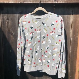 H&M sushi kitty cat sweatshirt